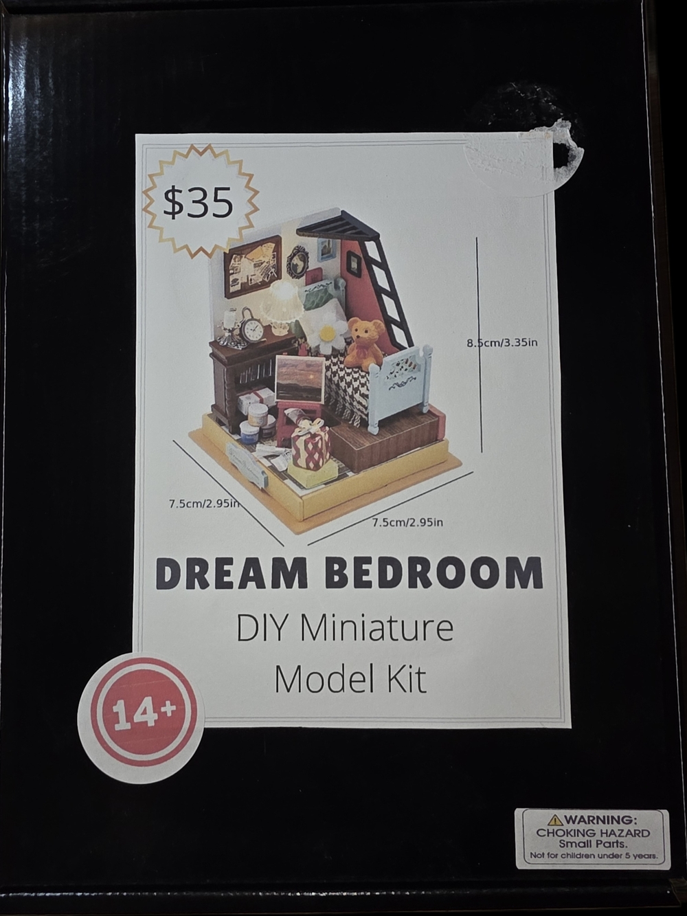 Dream Bedroom DIY Miniature Model Kit